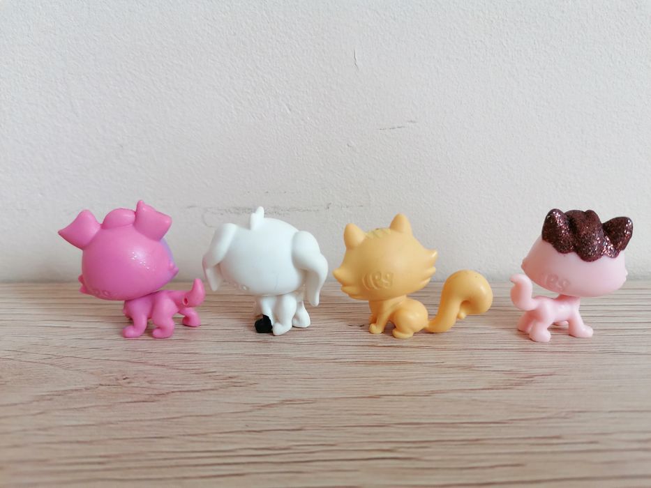 Littlest pet shop lps zestaw małych kotków i piesków