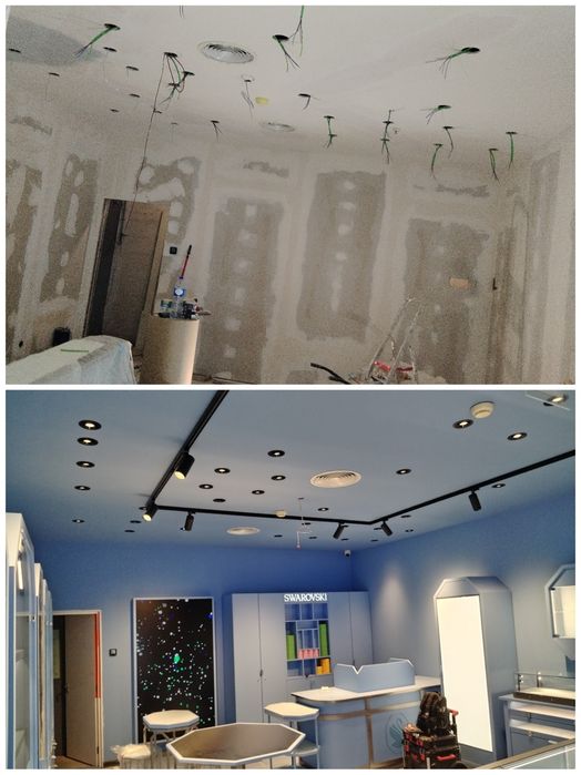 Pinturas de interiores e exteriores