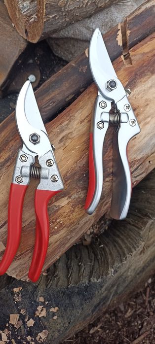 Секатор Японскoй стали Sk5  с прямым срезом GUALITY новий