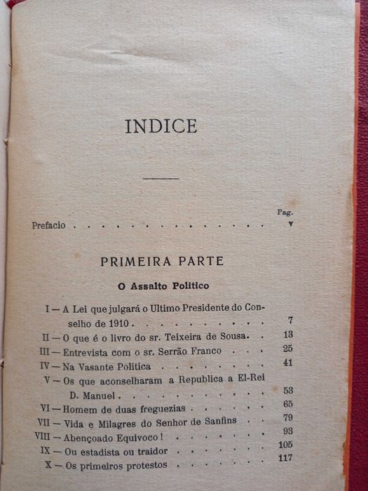 Livro de 1912 Os Cem Dias Funestos ORIGINAL