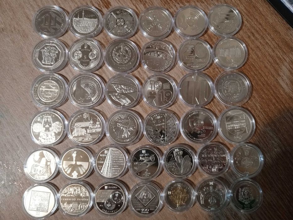 монеты Украины,,,