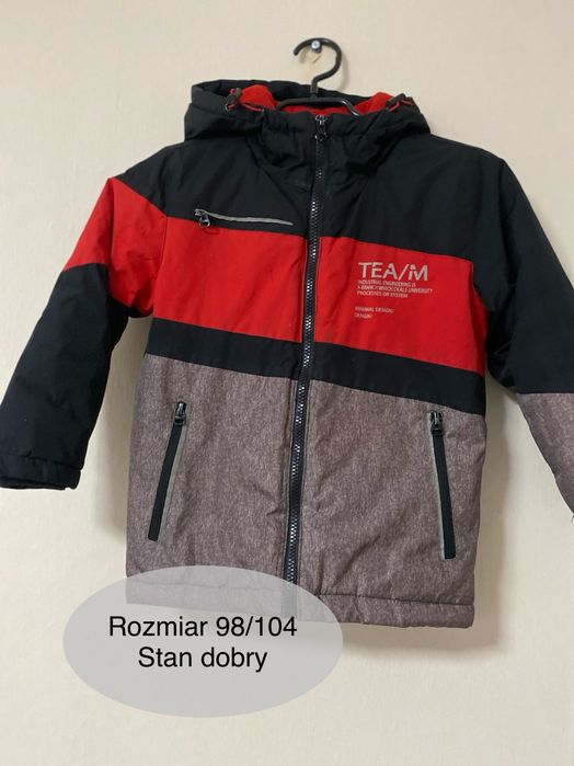 Kurteczka zimowa dla chłopczyka rozmiar 98/104