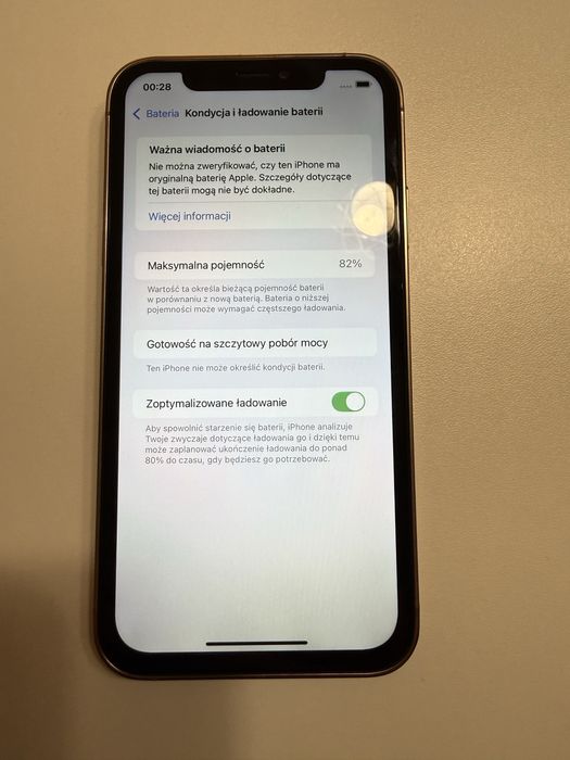 Sprzedam iPhone XR 64 GB w obudowie iPhone 16 Pro