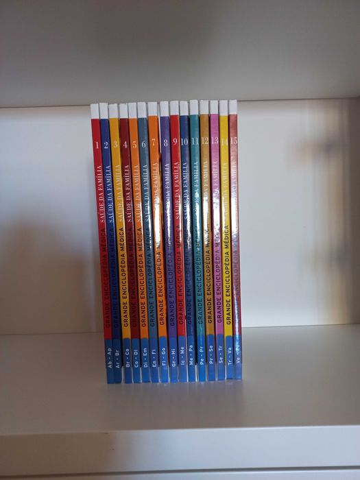 Grande Enciclopédia Médica "Saúde da Família" 15 volumes