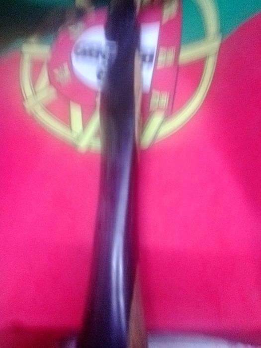 Arte africana em madeira, estatueta.