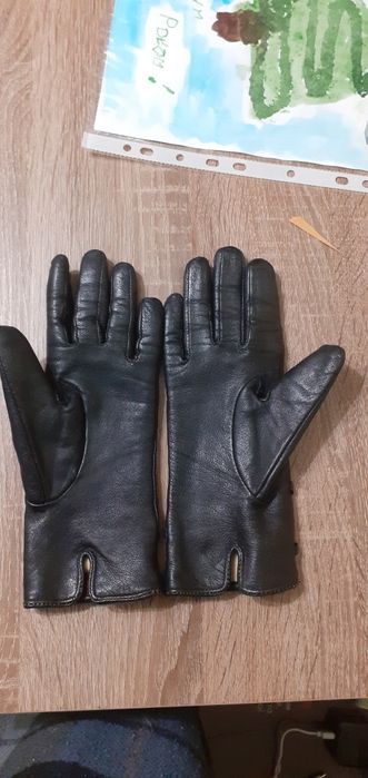 Перчатки кожанные