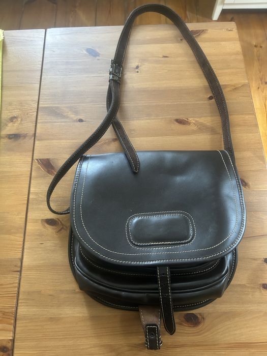 Torba skórzana myśliwska