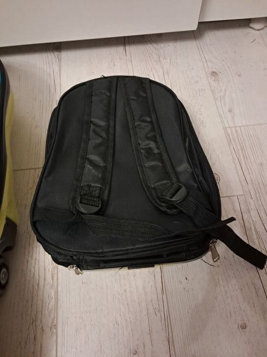 Walizka i plecak dla dziecka na kółkach Tygrys