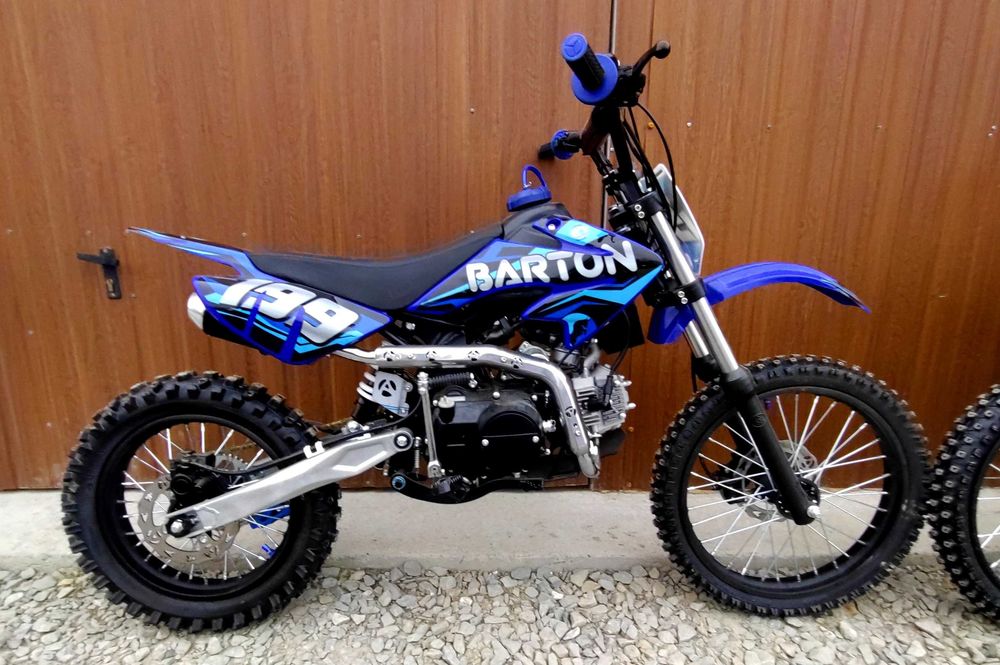 Wyprzedaż rocznika Cross Barton DB 125 KXD nowy 2025 rozrusznik mrf