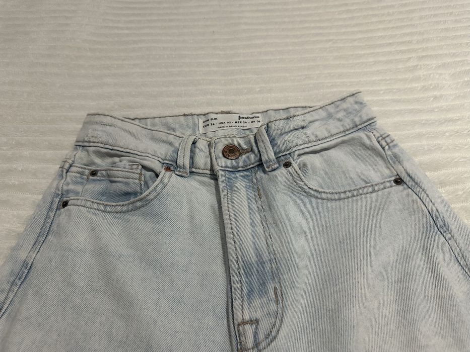 Calças de ganga da Stradivarius - Tam.  34