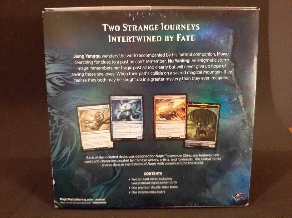 Karty MtG Zestaw 2óch talii do gry Magic the Gathering Global Series