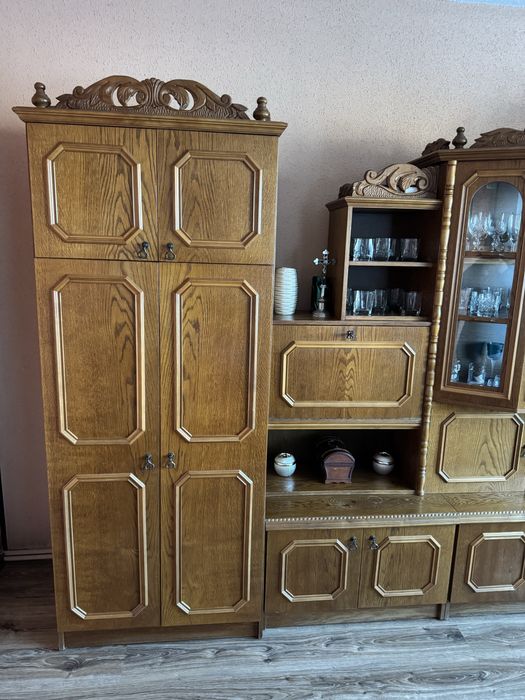 Meble dębowe meblościanka