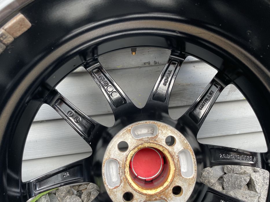 Комплект титанових дисків Ronal 4/100 R17 4*100 17 Opel Renault Fiat Nissan