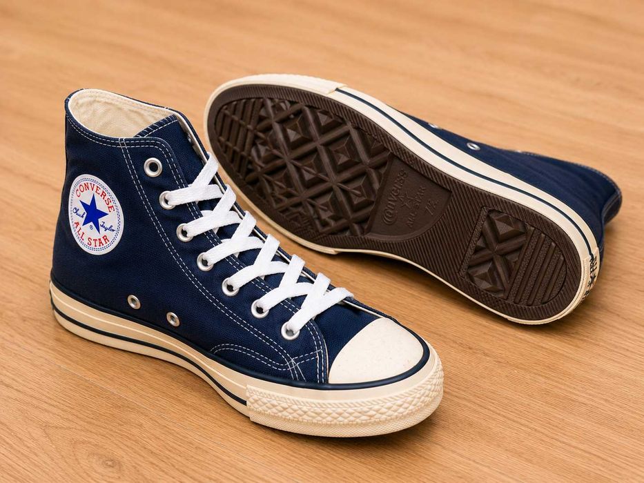 Ténis Converse Chuck Taylor All Star Cano Alto Azul Marinho – 36