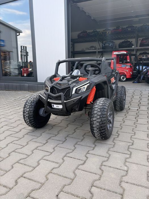 Auto na akumulator Quad Buggy UTV X3 Off-Road 4 x 200 W 24V Czarny