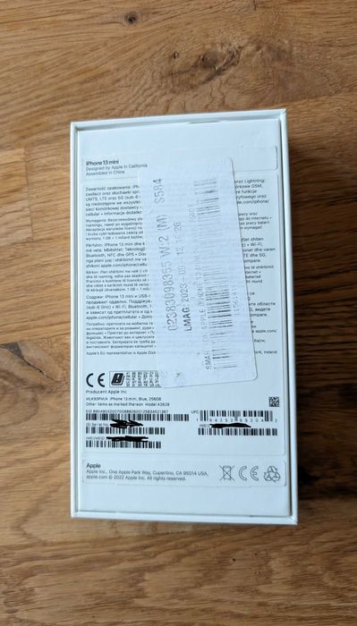 iPhone 13 mini niebieski 256GB