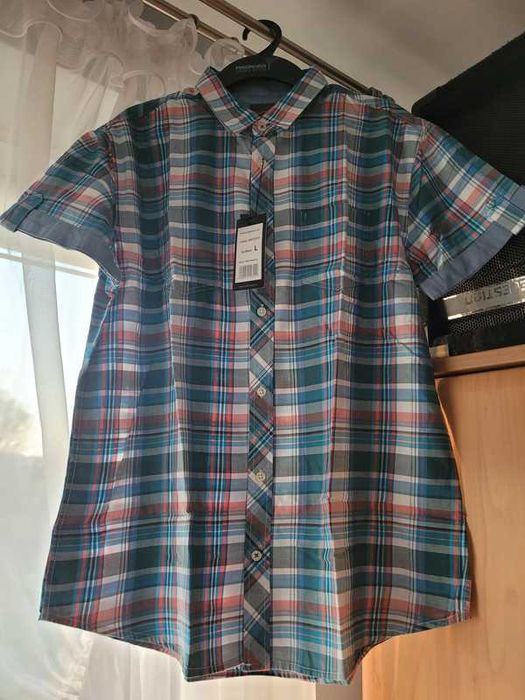 Koszula męska L krótki rękaw Just Yuppi