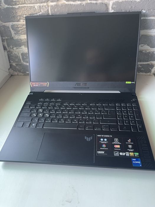 Ноутбук Asus tuf f15 fx 507vv