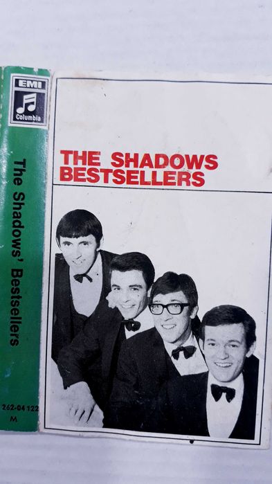 Very old music cassette. The Shadows Bestsellers.