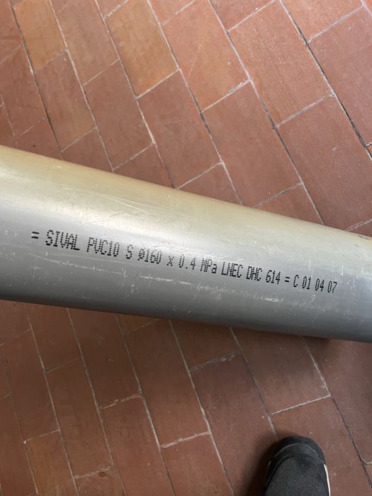 Tubos PVC 160 mm