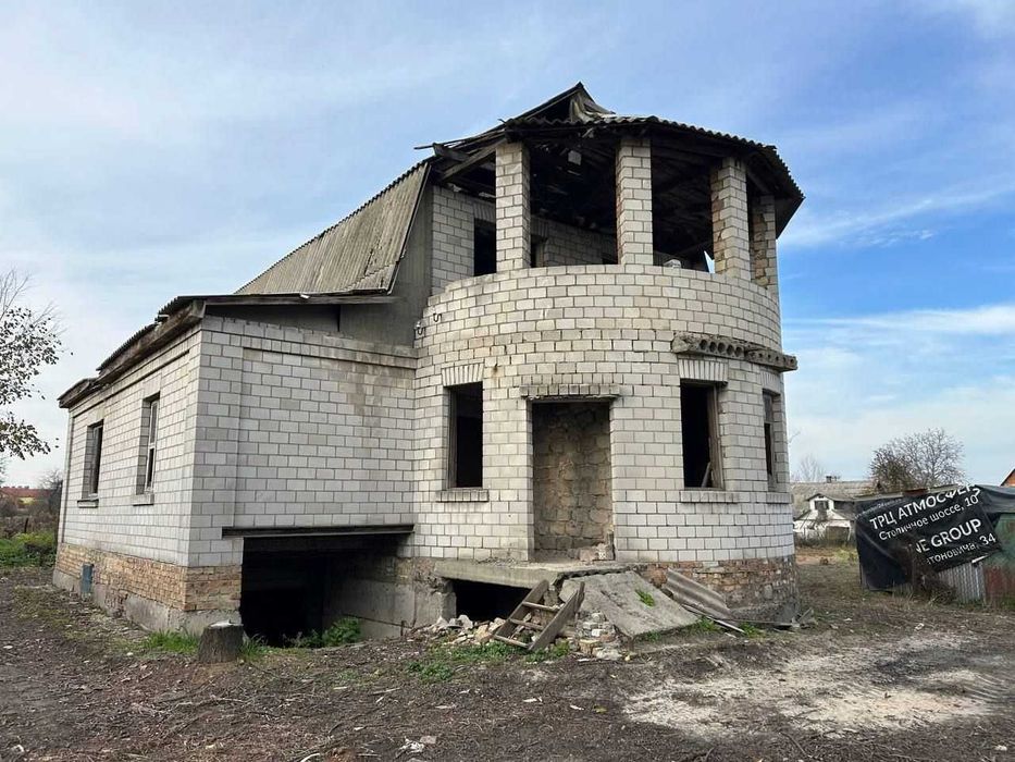 Продам будинок (недобудова) в с.Нові Петрівці Вишгородського району