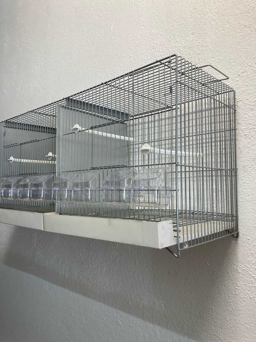 Viveiro Criação Nacional 124cm, 3 Divisórias, voadora, gaiola - NOVO