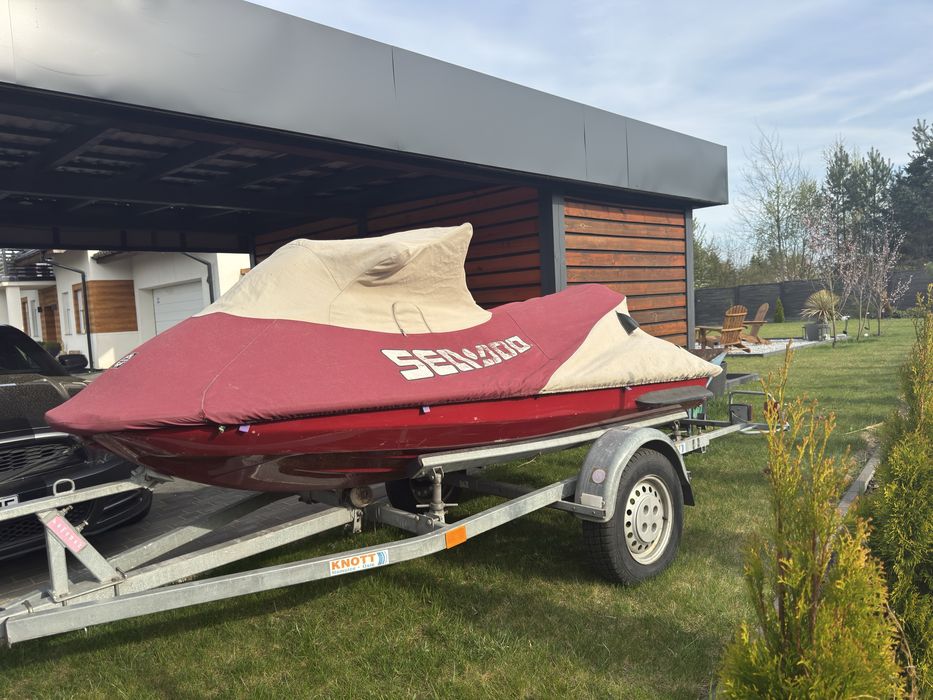 Sea-Doo GTX 951 Limited Edition 3 os. + przyczepka, pokrowiec