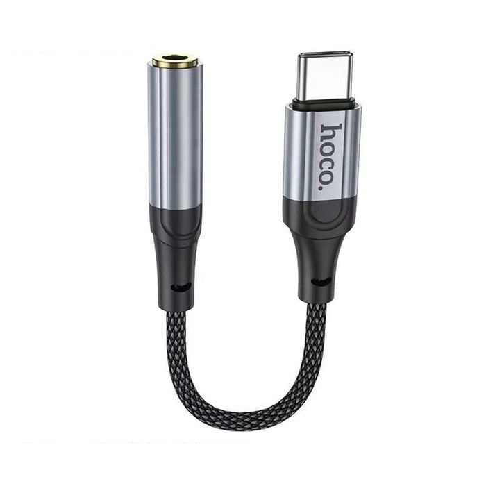 Переходник Type-C-3.5mm Hoco LS36 Audio Конвертер