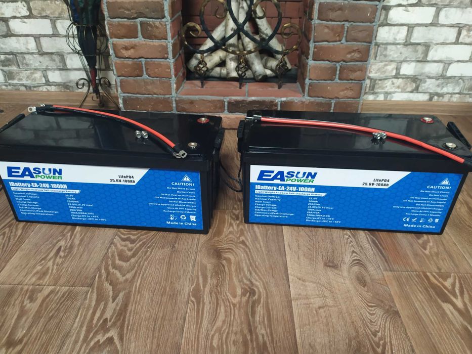 LiFePo4 24V 100A EaSun