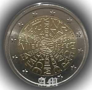 PORTUGAL - 2€ Uma Moeda pela Paz PROOF