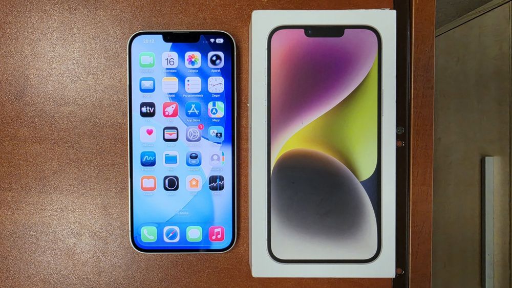iPhone 14 Plus 128GB biały, stan bdb