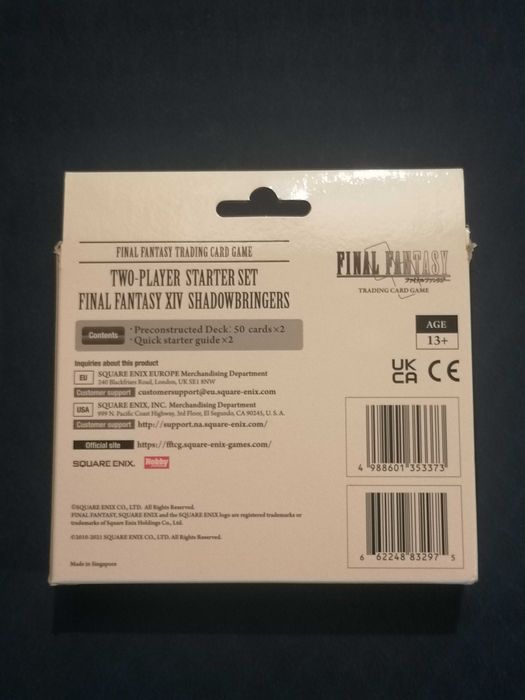 [Final Fantasy] Two-Player Starter Set - FF XIV Shadowbringers64552453529602121