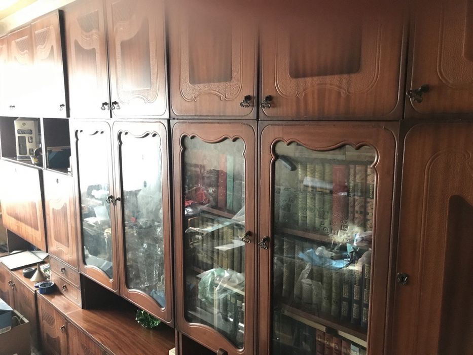 Стенка ЖЕМЧУГ, б/у , 6 секций, 4 метра