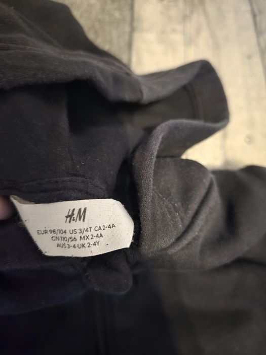 Dwa kombinezony dresowe dziecięce DRESY h&m 98cm