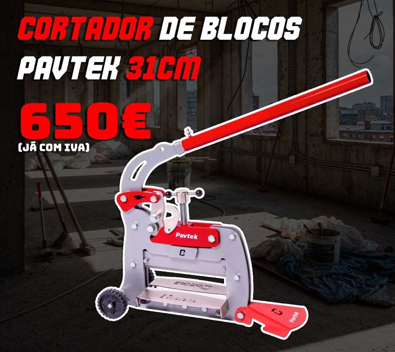 Cortador de Blocos Pavtek 31cm Cortag LL29
