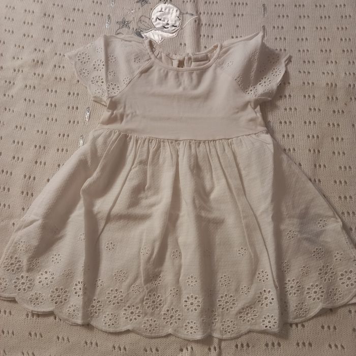 Sukienki letnie, Cool Club, H&M, Lupilu i Tex, r. 80 Zestaw