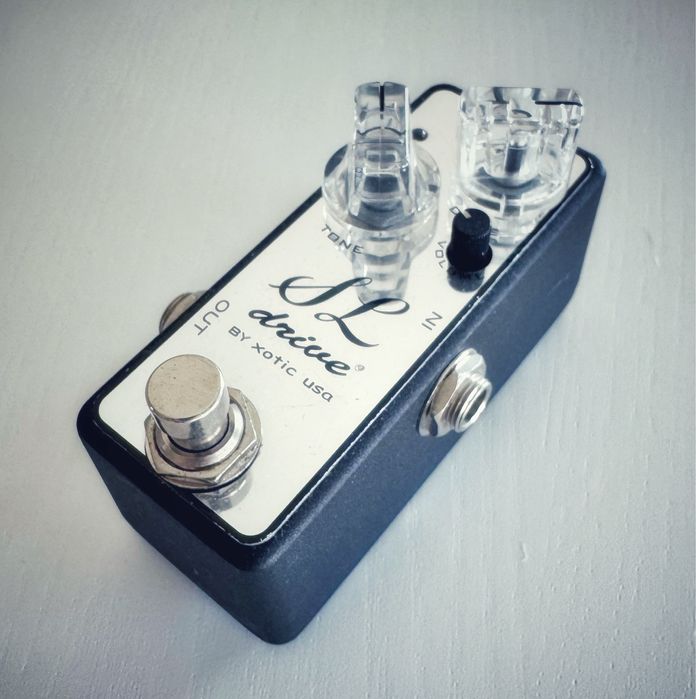 Pedal de Guitarra Xotic SL Drive Ltd Edition Chrome c/ Voltage Doubler