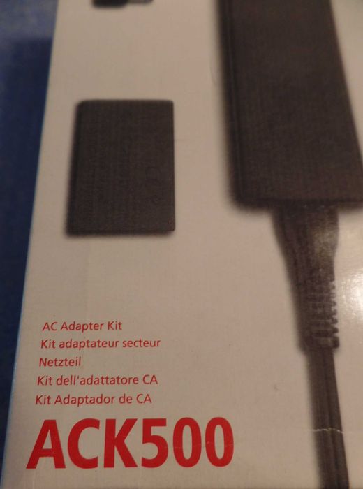 Carregador Original Canon ACK500 Novo (98)