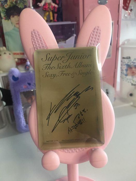 kpop photocard | kangin sexy free & single super junior