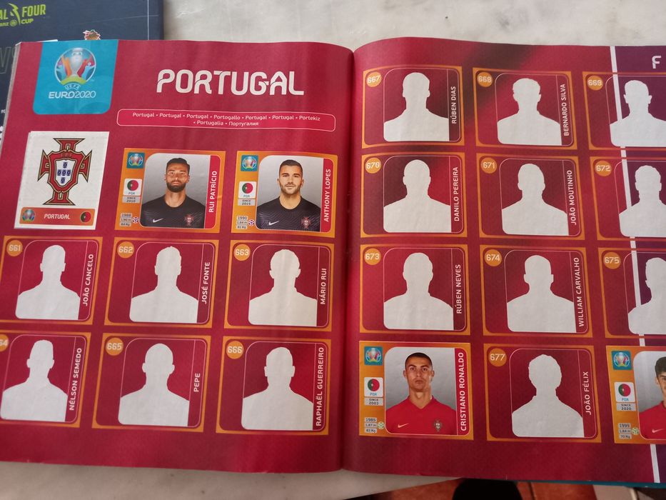 Caderneta Uefa Euro 2020