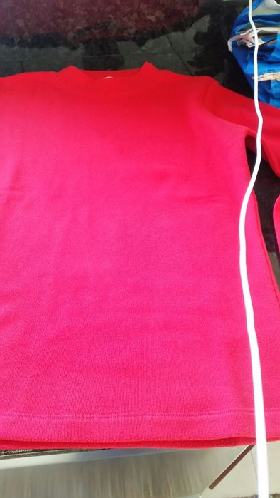 Camisola polar meia gola