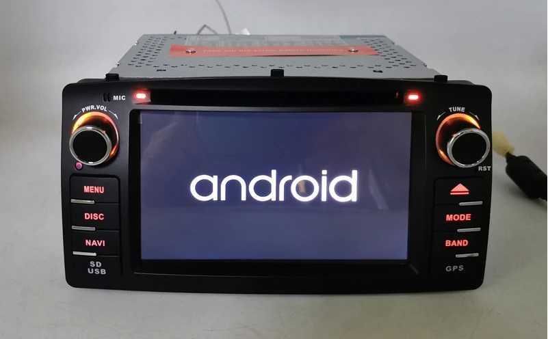 Toyota Corolla E120 Rádio Android CarPlay Android Auto sem Fios GPS