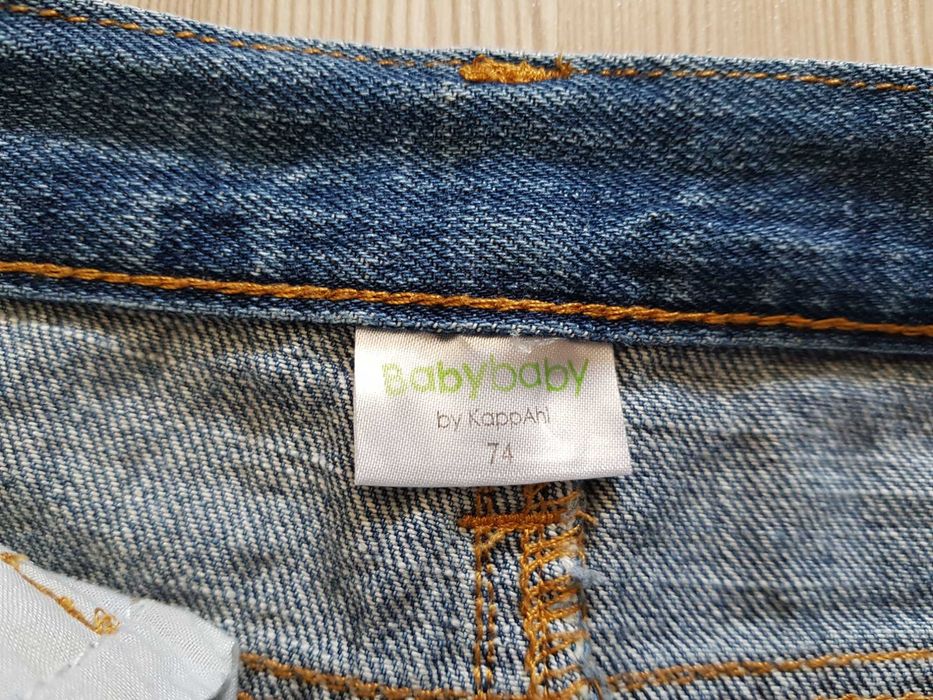 jeansy KappAhl_dziewczynka_rozm.74_stan idealny_jak nowe