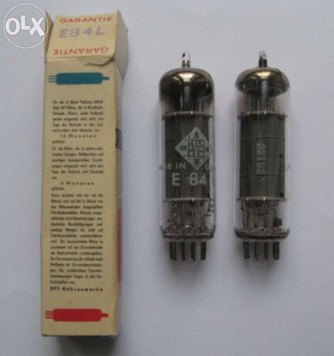 продам радиолампы E84L Telefunken NOS(есть подобранная пара)