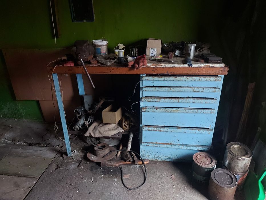 Стіл металевий  майстерня СТО