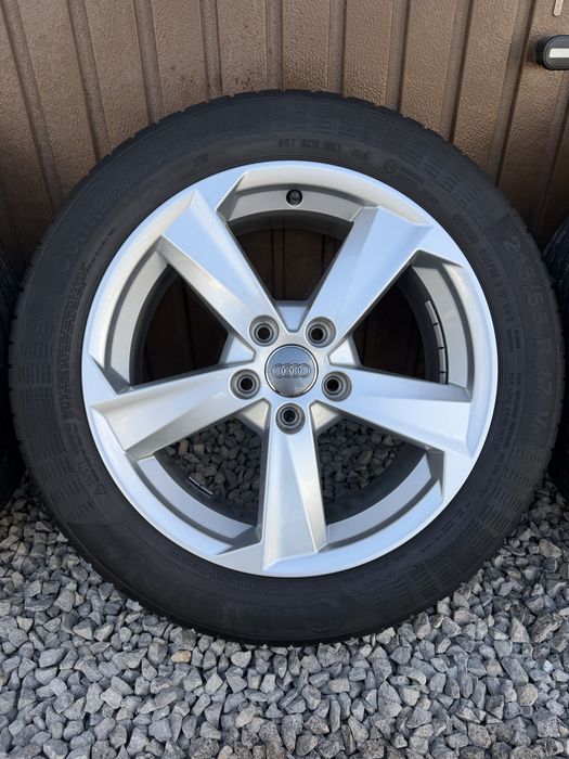 Felgi z oponami 17" Audi 5x112 215/55/17 Audi [A3] 8y [A6] c6 [Q2] ga [Q3] 8u f3 [TT] 8j 8s Seat Leon Exeo Ateca Skoda Octavia Superb Golf Passat T-ro