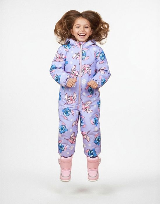 Зимовий комбінезон для дівчинки Sinsay Stitch 104,  116, 134, 140.
