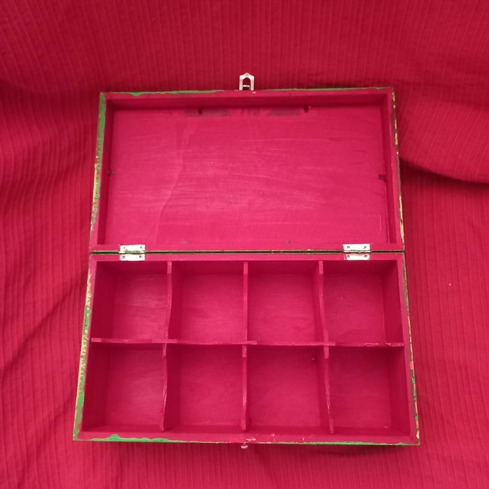 Caixa chá verde 8 divisões