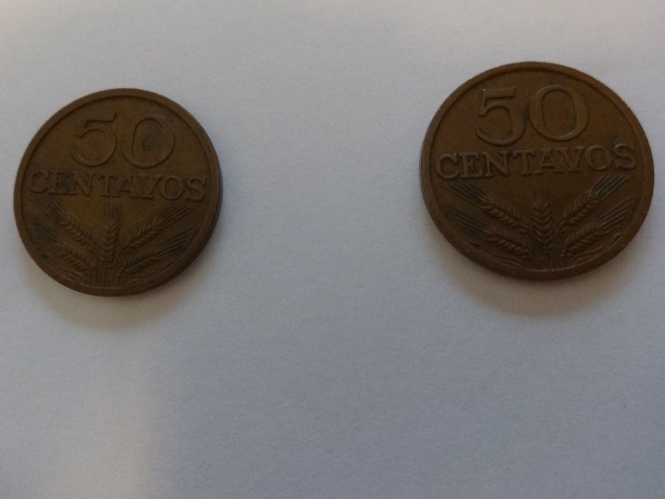 Moedas de Centavos Republica Portuguesa