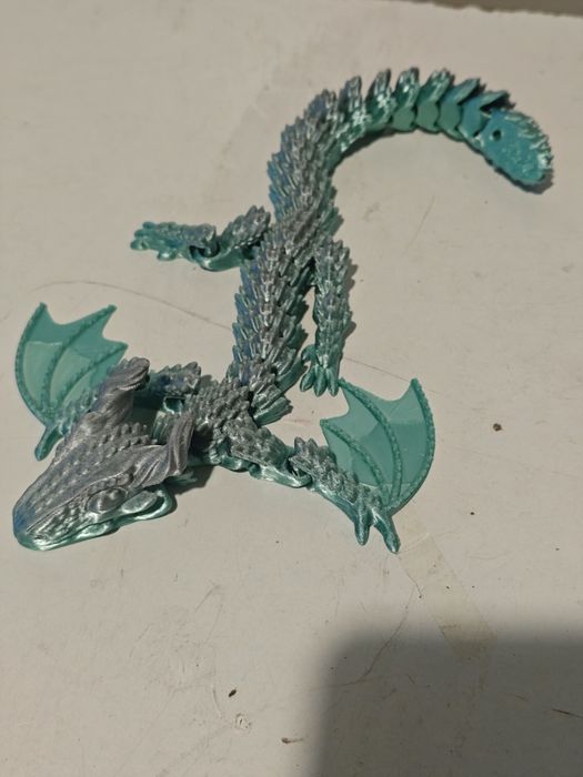 Dragão articulado 28 cm,  toys.